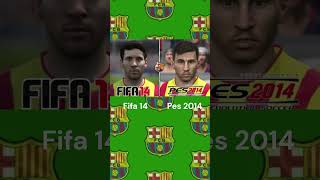 Evolución gráfica de Messi en Fifa y Pes [upl. by Thurlow117]