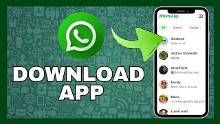 How to Download Whatsapp App 2024 [upl. by Nirda]