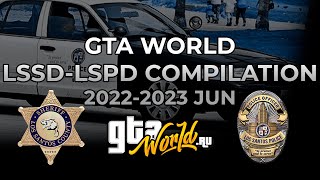 LSPD amp LSSD COMPILATION 202223 gtaworldru [upl. by Niar]