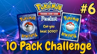 Pokemon TCG Pocket  10 Pack Challenge Part 6 [upl. by Avir396]