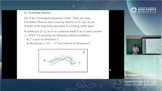 Rahul Vijay Pandharipande Moduli of curves and moduli of sheaves ICBS2024 [upl. by Hepzi]