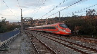 TRENI NEL TARDO POMERIGGIO A SCALEA [upl. by Bencion]