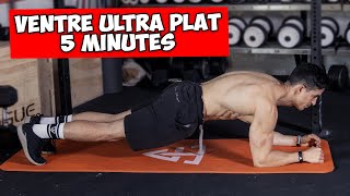 5 MIN DE GAINAGE POUR UN VENTRE ULTRA PLAT [upl. by Crescint]