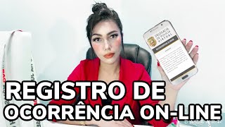 COMO FAZER BOLETIM DE OCORRÊNCIA ONLINE [upl. by Sewell]