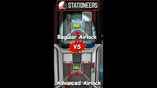 Stationeers Airlock vs advanced airlock  Short Tutorial [upl. by Carilla163]