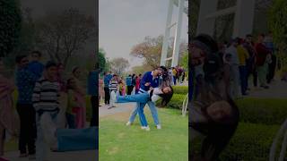 Aaja Mahiya😍🔥 public dance ankitdancer01 youtubeshorts [upl. by Nuhsyar]