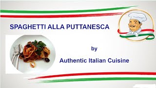 quotSpaghetti alla Puttanescaquot the classic Italian recipe [upl. by Roderich]