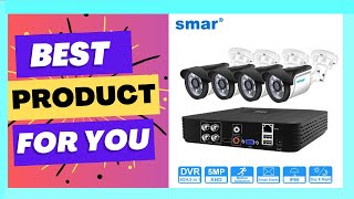 Smar 4CH CCTV System 5MP 1080P AHD Camera Kit [upl. by Oinegue879]