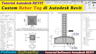 Custom Rebar Tag di Revit Panduan Lengkap untuk Pemula [upl. by Kataway]