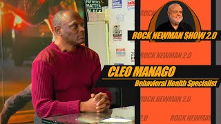 Cleo Manago visits Rock Newman Show 20 [upl. by Ennoitna]