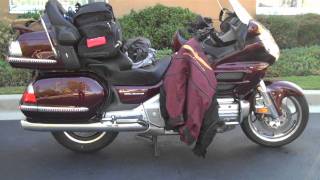 Honda Goldwing GL1800 2006 Motorcycle Preride Overview [upl. by Ciri]