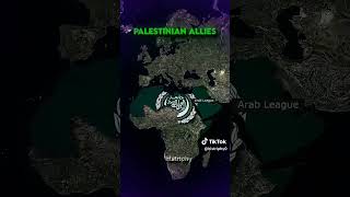 Palestinian Vs Israeli Allies 🤝  history empire edit [upl. by Akilegna]