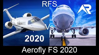 RFS Vs Aerofly FS 2020 IOS [upl. by Guthry850]