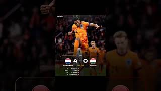 Netherland cooked Hungary 🤯🔥football [upl. by Adelice730]