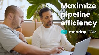 Maximize pipeline efficiency with monday sales CRM [upl. by Labana165]