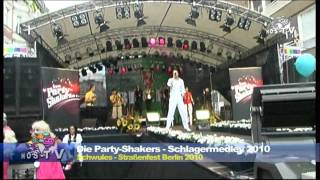 Motzstraßenfest  Die Party Shakers Berlin Schlager Medley 2010 [upl. by Notserc799]