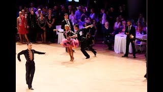 Armen Tsaturyan  Svetlana Gudyno RUS  Prague Open 2018  WDSF Latin Cha Cha Cha [upl. by Occir]