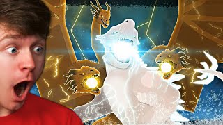 SHIMO vs KING GHIDORAH the ULTIMATE BATTLE Reaction [upl. by Ynnob]