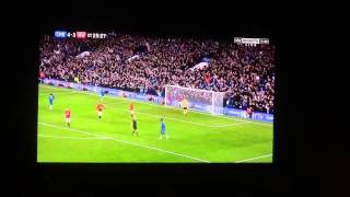 Ramires goal vs Man Utd  Capital One Cup 2012 [upl. by Toft]