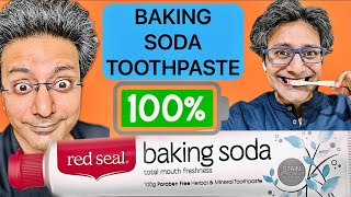 What are the benefits of baking soda toothpaste  a reviewRed seal [upl. by Yramliw]