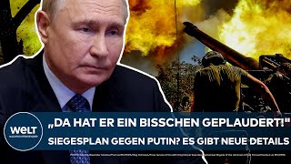 UKRAINEKRIEG quotDa hat er ein bisschen geplaudertquot Selenskyjs Siegesplan gegen Putin Neue Details [upl. by Yatnahc]