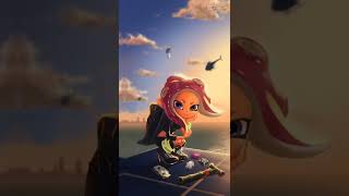 Splatoon inkling boy with octoling girl  edit singing Sea shanty [upl. by Mirella]