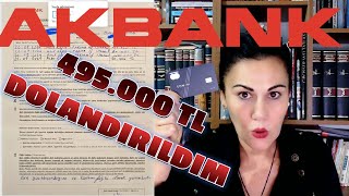 AKBANKTAN DOLANDIRILDIĞIM BELGELERİ ve İTİRAZIM [upl. by Rennob840]