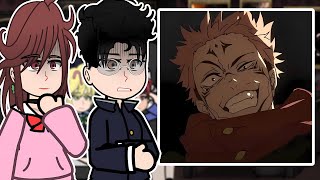 Dandadan React to Ryomen Sukuna  Jujutsu Kaisen  Gacha react [upl. by Ateerys]