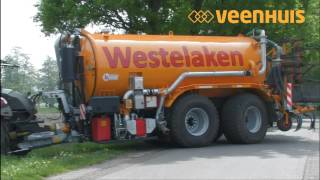 Veenhuis Premium tandem tank Westelaken [upl. by Alleira]