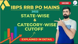 IBPS RRB PO MAINS 2022 STATEWISE CUTOFF [upl. by Schild303]