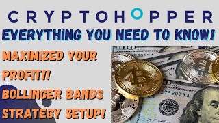 Cryptohopper Crypto Bot Learn how to configure a profitable Strategy [upl. by Dolloff]