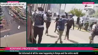 LIVE TODAY THE END OF RUTOS REGIME KENYANS ON STREETS HEADING TO STATEHOUSE [upl. by Ikin283]