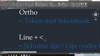Autocad les 2  Basisvaardigheden oefenen [upl. by Amled318]