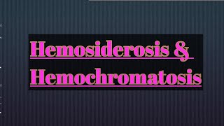 Hemosiderin Hemosiderosis hemochromatosis drshabnamfaiz Studywithme [upl. by Ycnahc217]