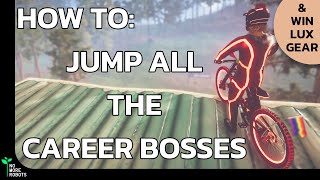 How to Jump all the Career Bosses in Descenders [upl. by Landa701]