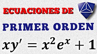 Como Resolver Ecuaciones Diferenciales Ordinarias de primer orden [upl. by Lebama]