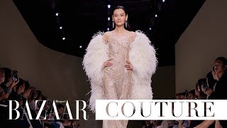 Best of the haute couture fashion shows autumnwinter 2024  Bazaar UK [upl. by Hubie197]