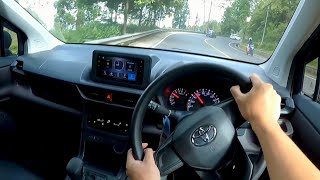 Driving POV TOYOTA NEW AVANZA 13 E CVT 2022 FWD TANJAKAN amp BELOKAN  Test Drive di PUNCAK ASMR [upl. by Ahsilam]