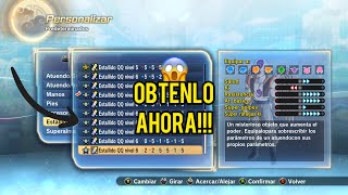 QQ Bang de Nivel 6 ¡Obtén todo esto de forma gratuita y rápido Dragon Ball Xenoverse 2 2022 [upl. by Alioz381]