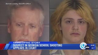 Suspect in Georgia school shooting appears in court [upl. by Keary]