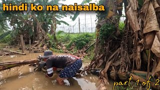 NAKAKALUNGKOT INABOT NA NG BAHA PART 1 [upl. by Ainoek49]