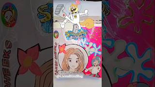 sandycheekskarate X Livina 🥋 🐿️ 💕 perfect collaboration Blind Bag Dressing for Livina doll [upl. by Maharba]