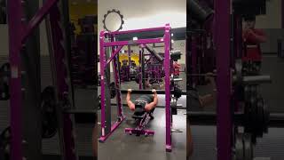 Smith machine bench 295x2 [upl. by Lezley745]