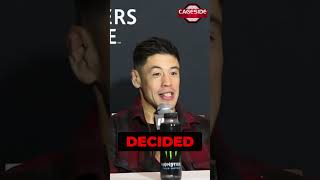 Brandon Moreno had a hard time saying no to fighting at NocheUFC UFCEdmonton [upl. by Ahsenak392]