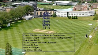 ECB Super 4s London and East v Midlands [upl. by Aelsel]