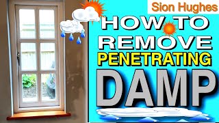 How to remove penetrating damp [upl. by Bergess]