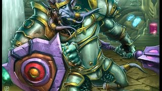 Hearthstone Reynads Undertaker Paladin Vs Warrior Game 1 [upl. by Cirdahc]