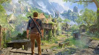 Uncharted Legacy of Thieves Collection PC 4K 60FPS Gameplay  Full Game [upl. by Ibbob]