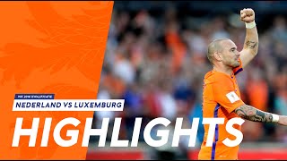 Highlights Nederland  Luxemburg 09062017 WK 2018kwalificatie [upl. by Naga639]