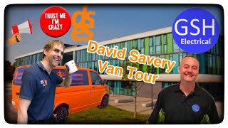 Electricians Van Tour and Industry Advice with David Savery Electrical DSES [upl. by Eahc660]